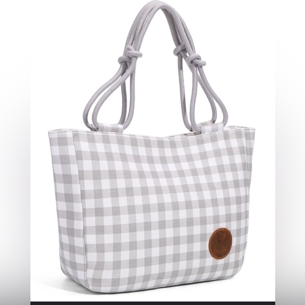 FARMHOUSE IS MY STYLE The Classic Farmhouse Bag in Gingham EUC